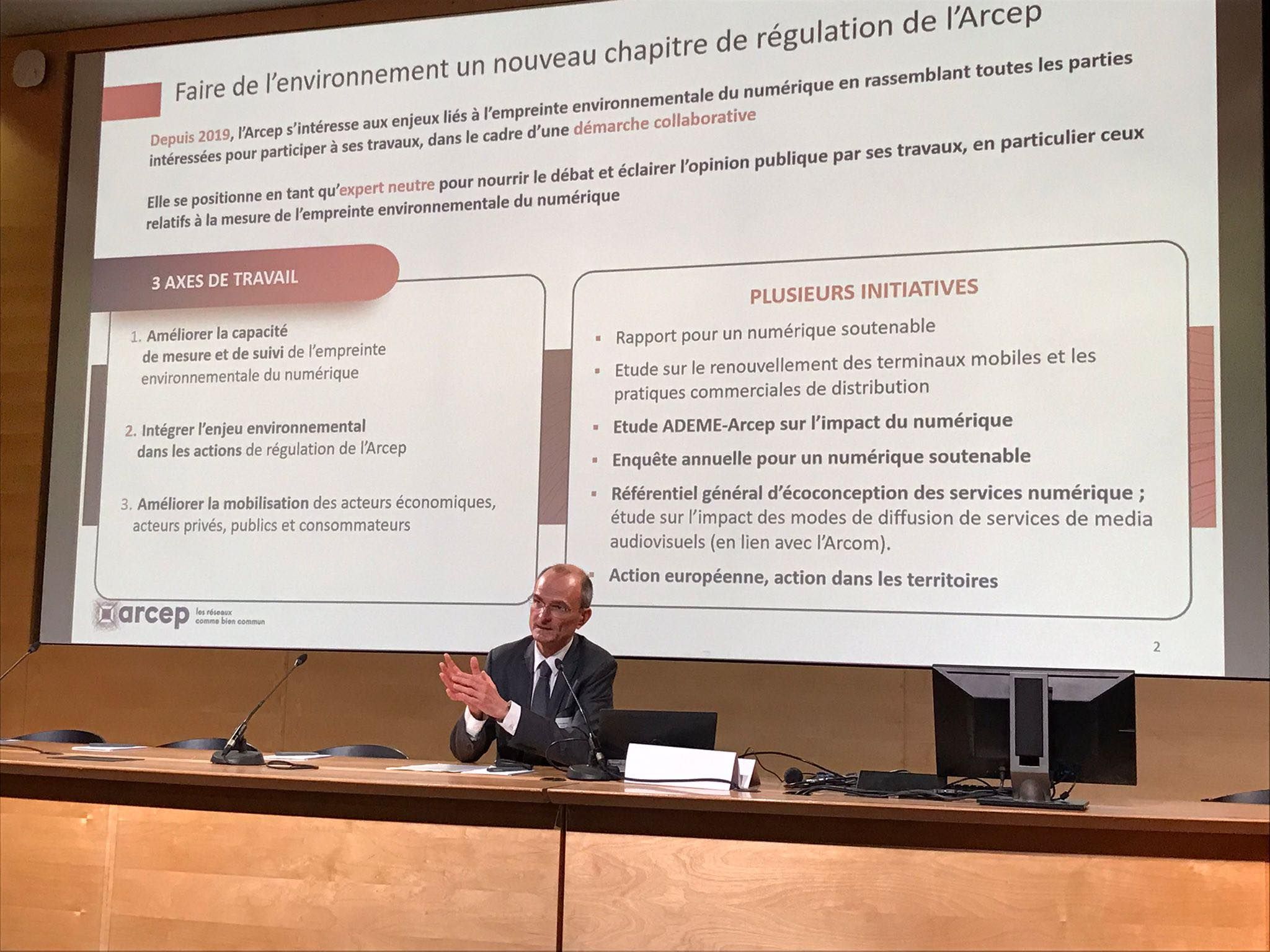 Etude ADEME – Arcep sur l’empreinte environnementale du numérique en 2020, 2030 et 2050